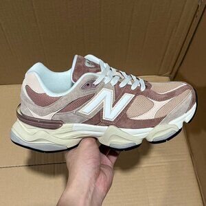 New Balance 9060 Reddish Brown Sneakers